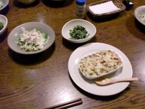 夕食