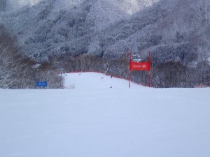 B級コース・・フル滑走！