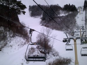 積雪（初日）