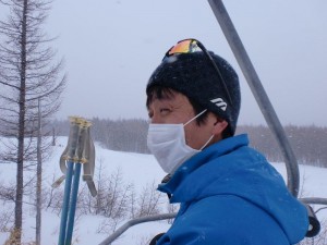 この時期はマスク！