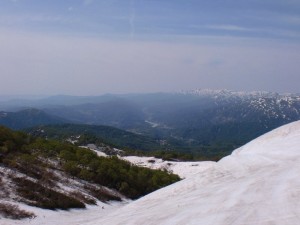 月山湖（遠景）