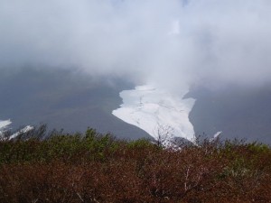 月山側（リフト上駅から）