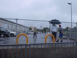 雨ですが・・・