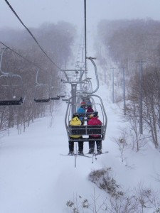 山頂へ