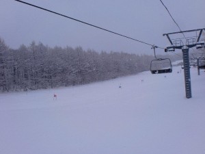今日の練習バーン