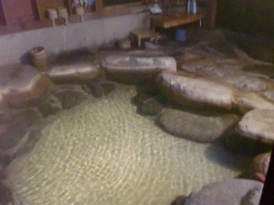 宿の温泉