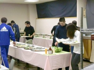 夕食