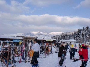 白山側