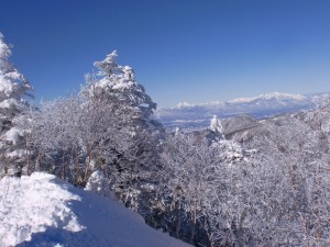 熊の湯方面