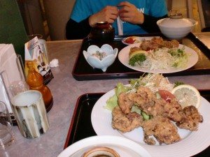 夕食