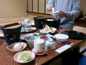 夕食