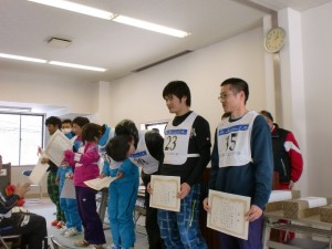 表彰（男子）
