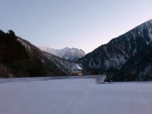 中の湯の窓から 中の湯の窓から