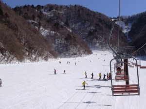 午前中のゲレンデ