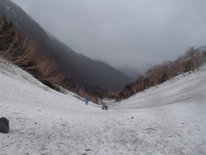 本谷→涸沢 本谷→涸沢