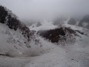 本谷→涸沢 本谷→涸沢