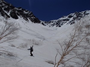 涸沢→本谷 涸沢→本谷