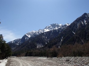 横尾→徳澤園 横尾→徳澤園