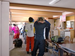 リフト券購入待ち リフト券購入待ち