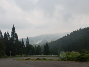 ゲレンデ手前