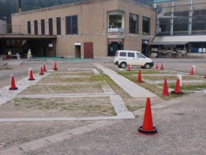 ゲレンデ前