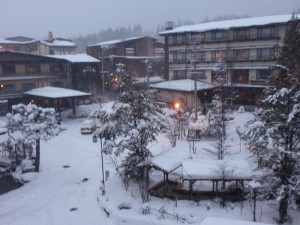 平湯で宿泊♪ 平湯で宿泊♪