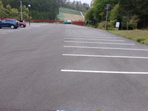 公園の駐車場
