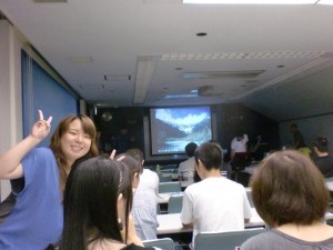 会場の様子・・ 会場の様子・・