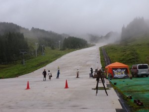 ゲレンデ下部の様子 ゲレンデ下部の様子