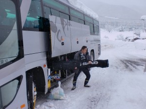 荷物積込み 荷物積込み