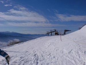 よませスキー場の頂上2 よませスキー場の頂上2