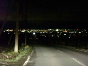 須坂市内の夜景 須坂市内の夜景