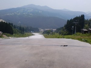 ゲレンデ最上部 ゲレンデ最上部