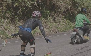 ポール練習(停止準備) ポール練習(停止準備)