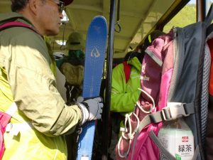 ロープウエイ車内 ロープウエイ車内