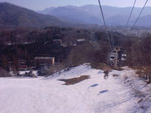 朝のゴンドラ