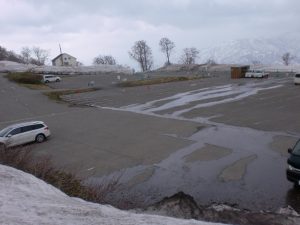 駐車場（姥ケ岳）