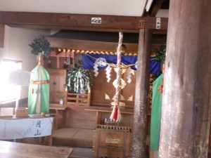 月山神社応拝所 月山神社応拝所