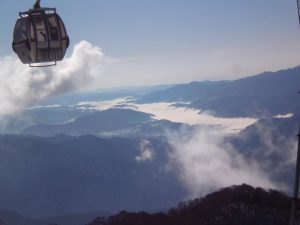 白鳥方面（山頂）