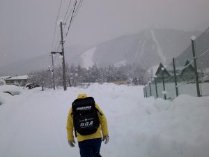 朝は雪! 朝は雪!