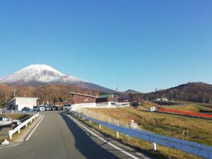 駐車場から・・ 駐車場から・・