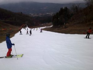 コース中腹から下部