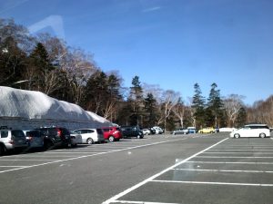 御池の駐車場 御池の駐車場