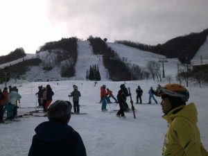 雪積もりました♪