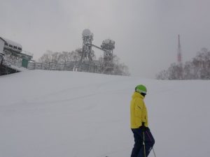 山頂付近