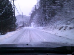 圧雪路（登山路）