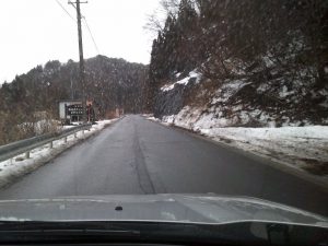 登山路中腹