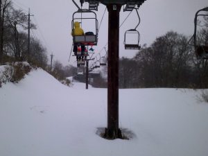 山頂へ