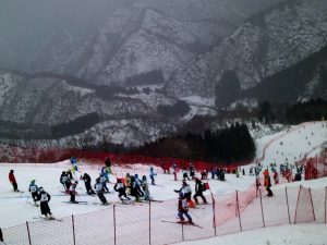 急斜面エントリー 急斜面エントリー