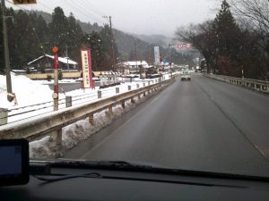 白山長滝付近